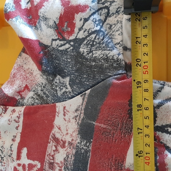 Chico's red white and blue shirt - Picture 4 of 5